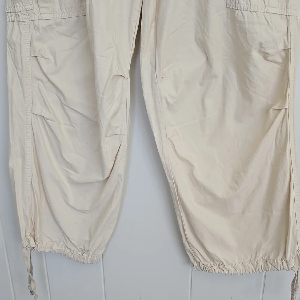 Jaded London Ecru Parachute Cargo Pants Size S - Picture 9 of 16